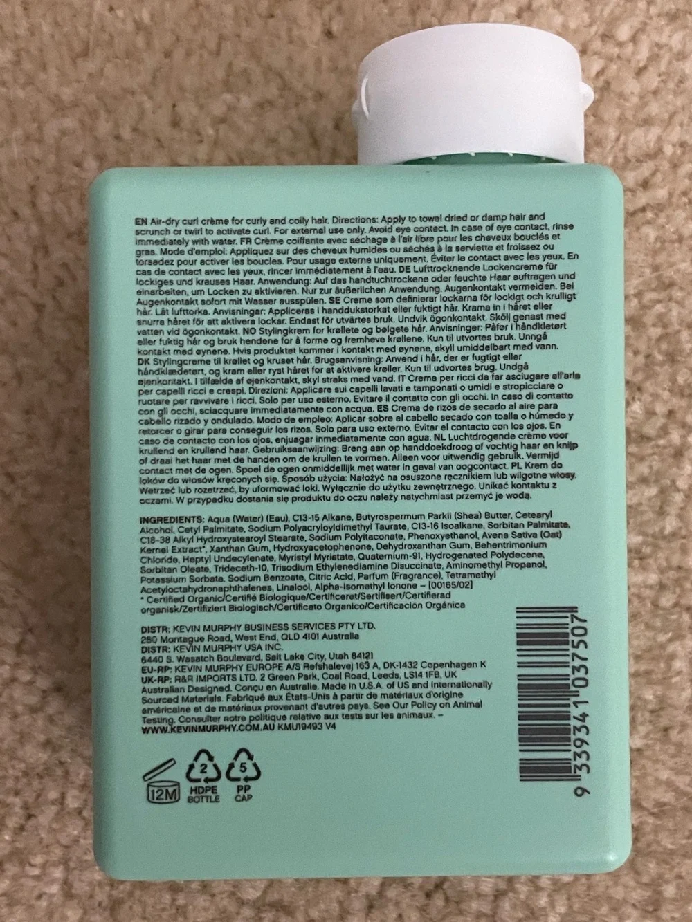KEVIN.MURPHY Killer.Twirls Curl Creme - Mint Green